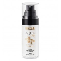 LUXVISAGE Aqua Veil 3 в 1 — спрей-фиксатор макияжа с гиалуроновым комплексом в ЛНР оптом